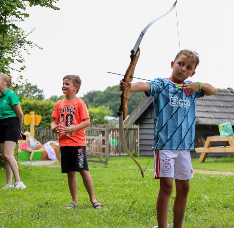 Boogschieten kinderfeestje in Voorthuizen